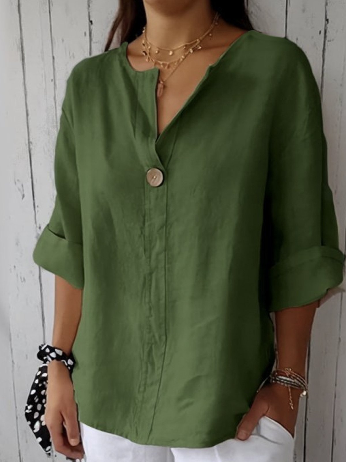Damen Elegante Bluse | Langarm