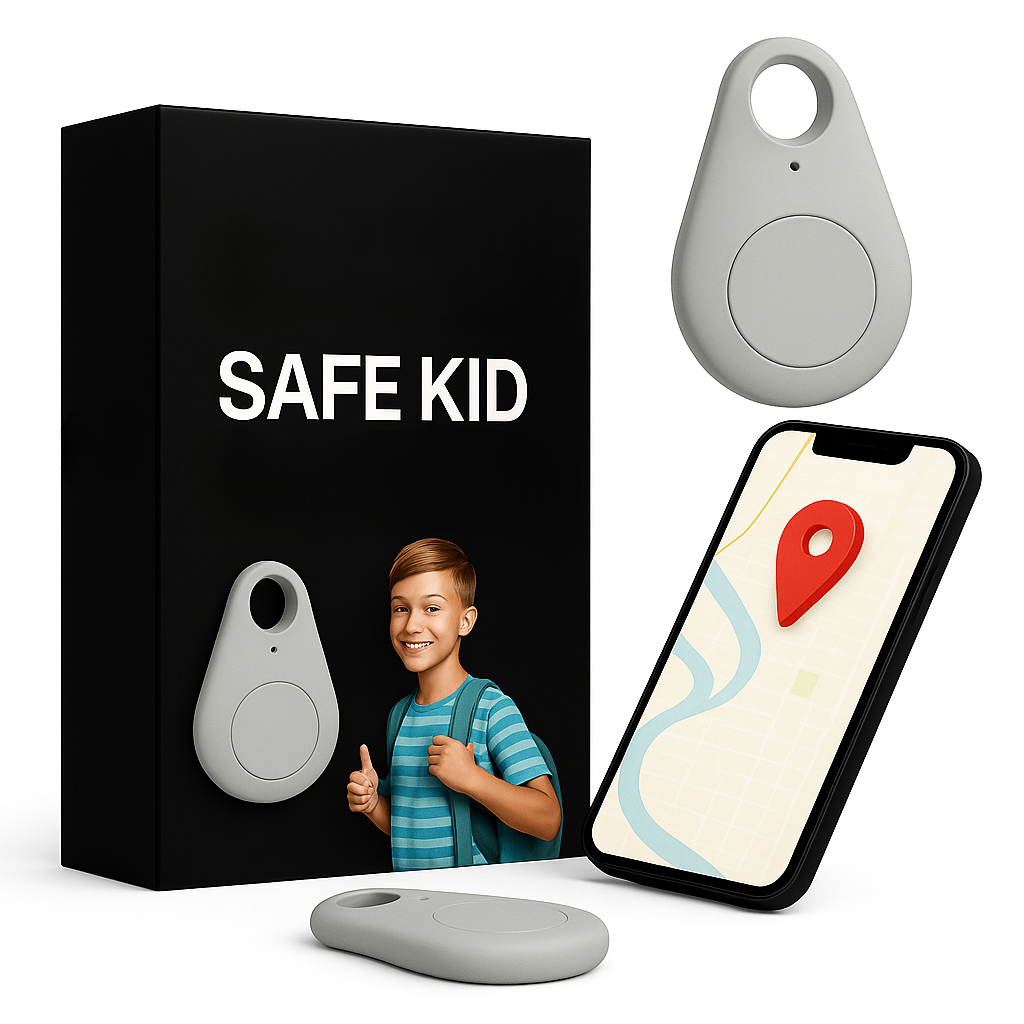 Wasserdichter GPS-Tracker für Kinder mit Live-Standort und SOS-Funktion