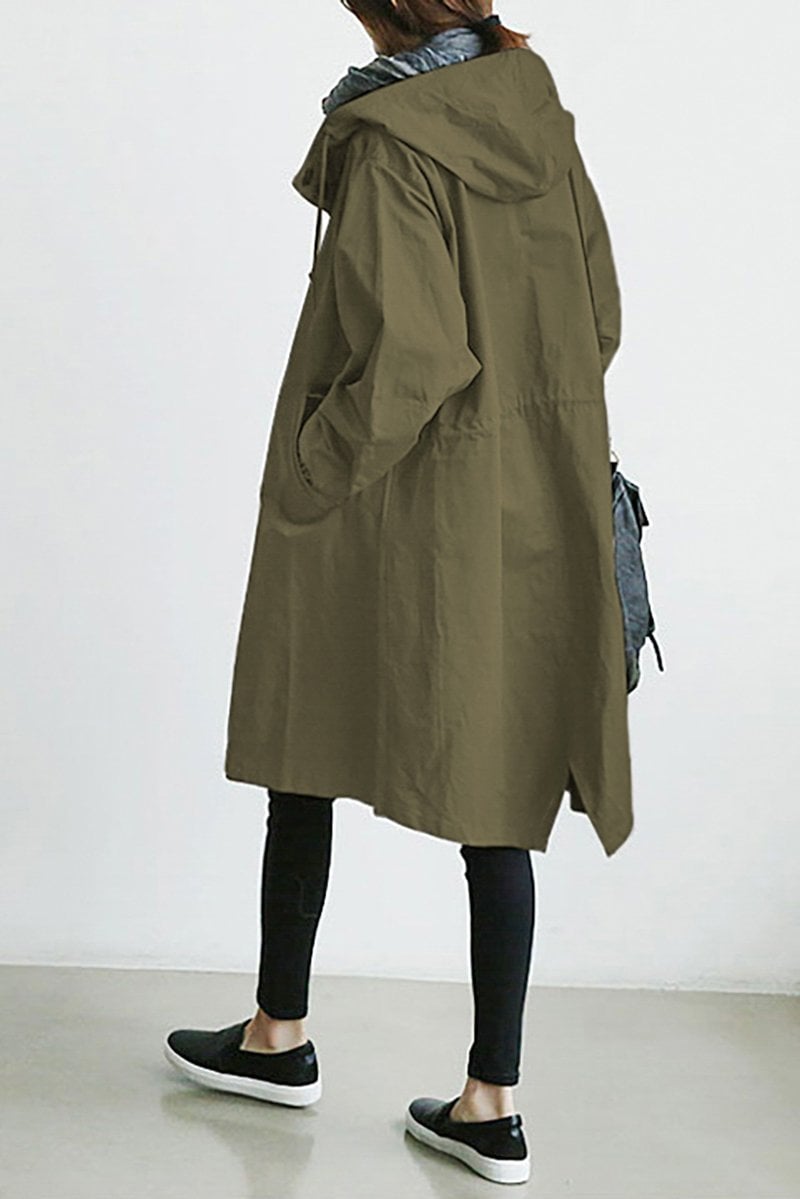 Women's Winter Hood Coat | Loose