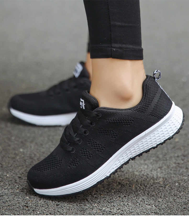 Damen Bequem Lauf Sneaker | Leicht