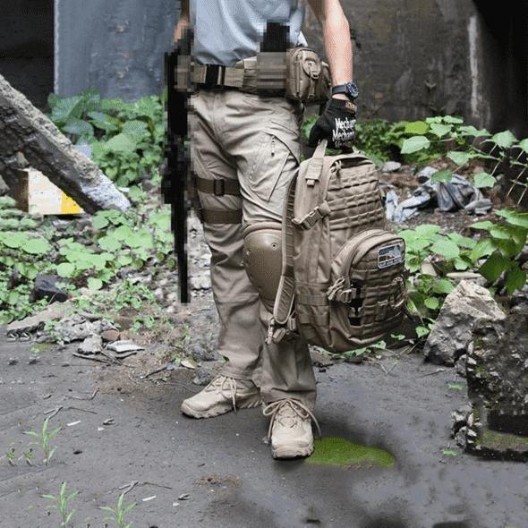 Herren Dehnbare Cargohose | Lang
