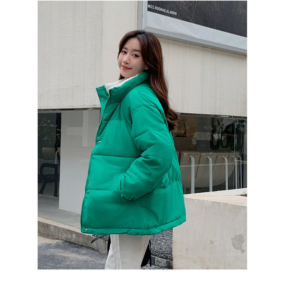 Wendbare Steppjacke Zweitseitiger Mantel für Damen – Milena