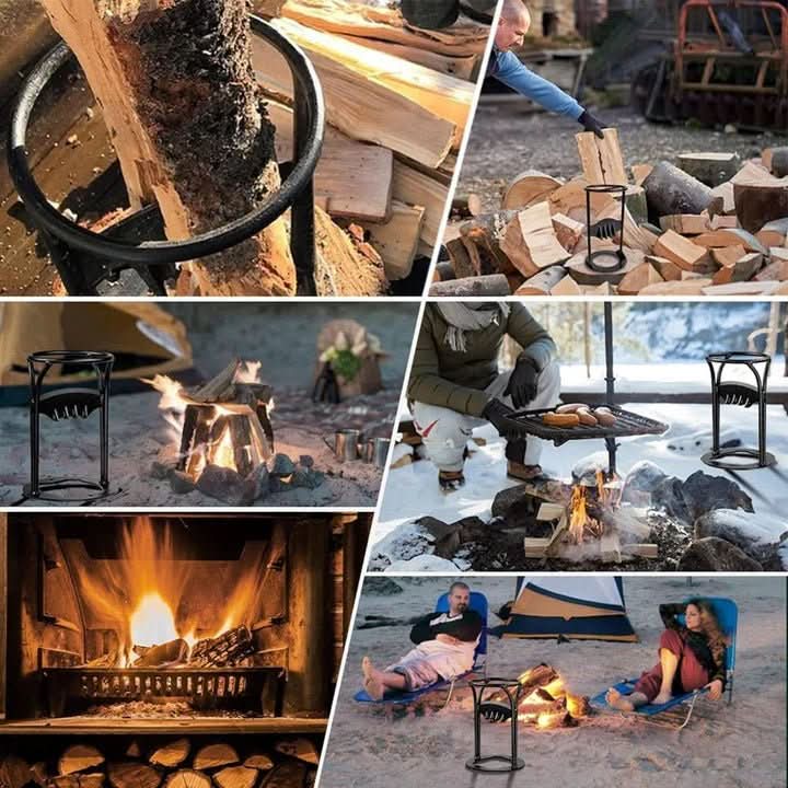 Sicherer und müheloser Holzspalter für Kamin und Außenbereich