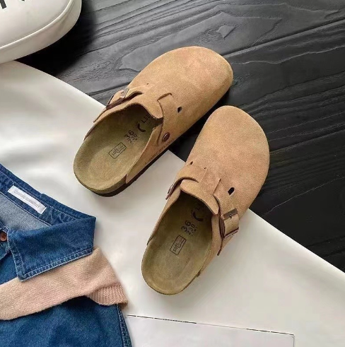 Herren Bequem Clogs | Riemchen