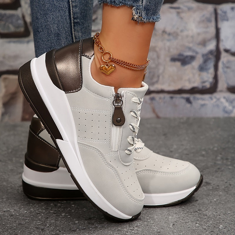 Damen Plateau Sneaker | Bequem