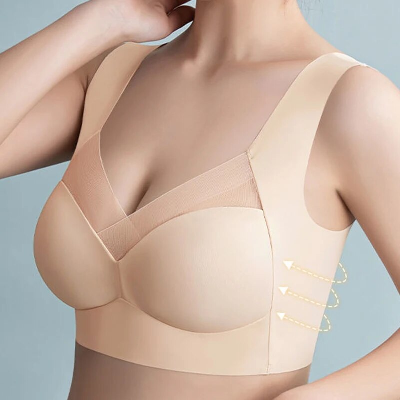 Women's Wide Shoulder Straps Bra | Comfort