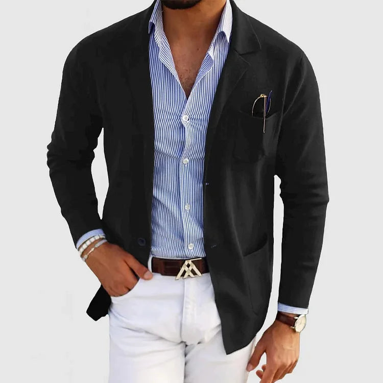 Men's Knit Blazer | Soft