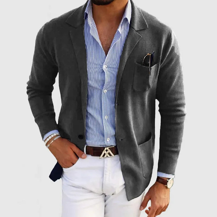 Men's Knit Blazer | Soft