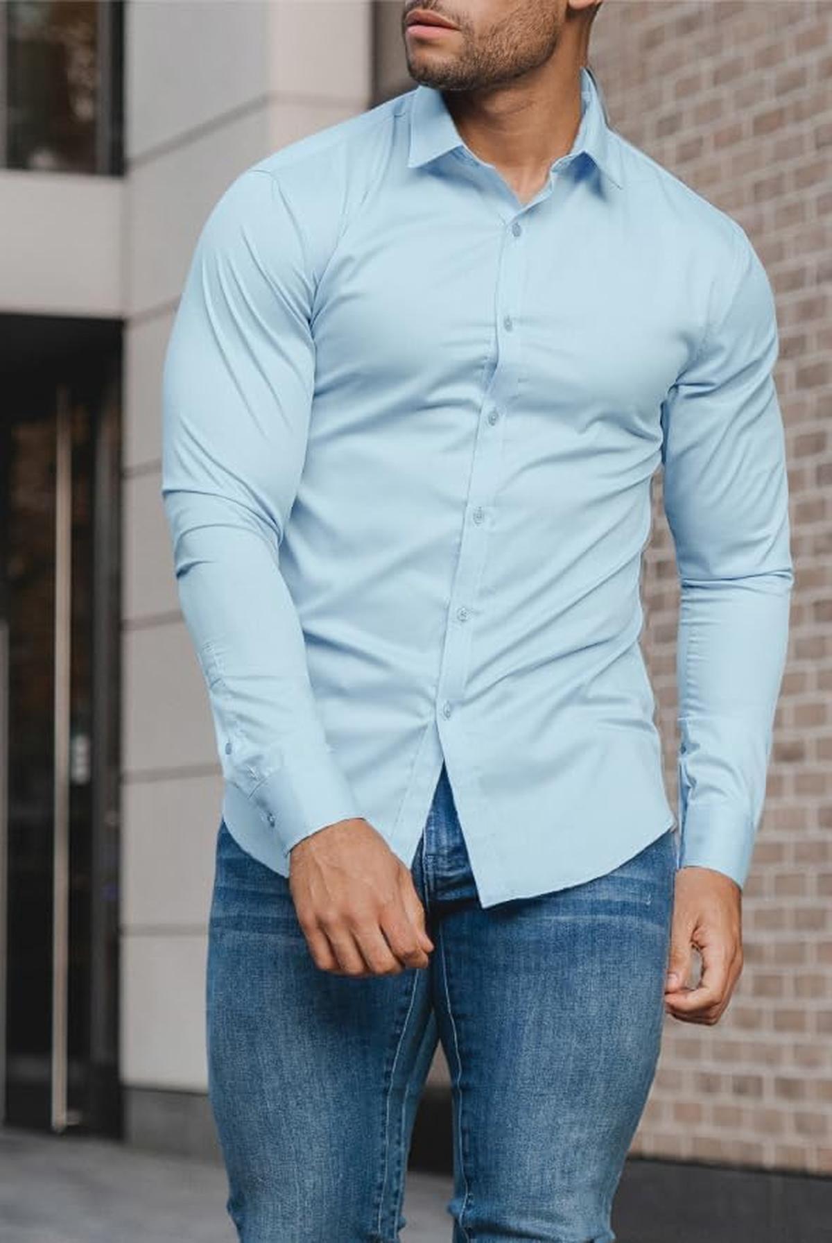 Men's Long Sleeve Shirt | Tight