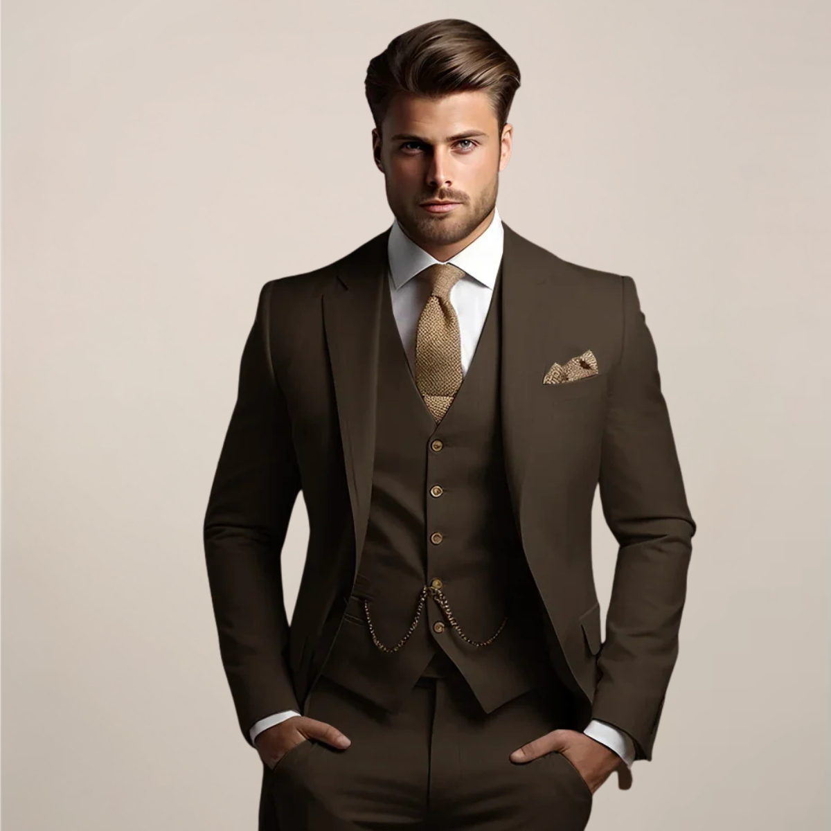 Men's Three-Piece Suits | Slim
