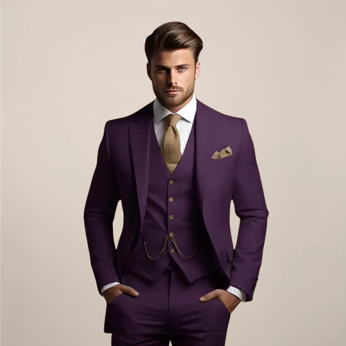 Men's Three-Piece Suits | Slim