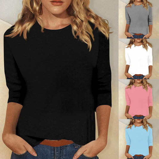 Women's 3/4 Sleeves Blouse | Loose