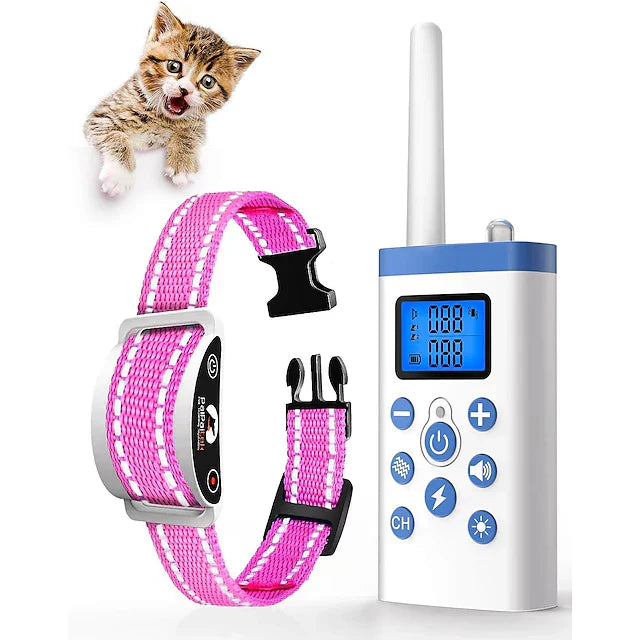 Katze Trainingshalsband mit Fernbedienung