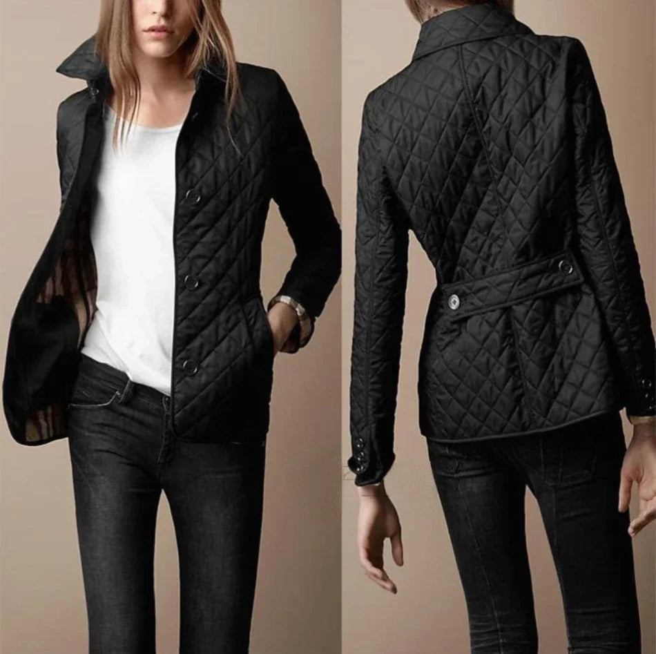 Women's Diamond Stitch Jacket | Lightweight