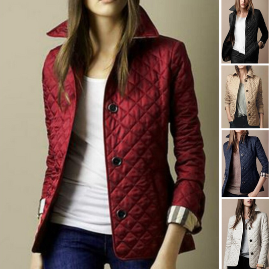 Women's Diamond Stitch Jacket | Lightweight