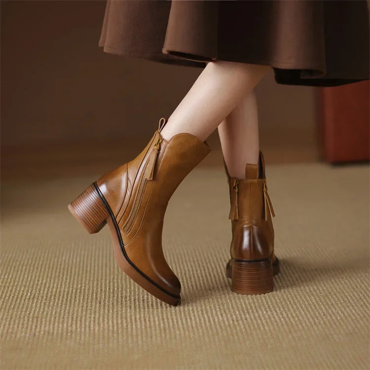 Damen Hohe Stiefeletten | Elegant