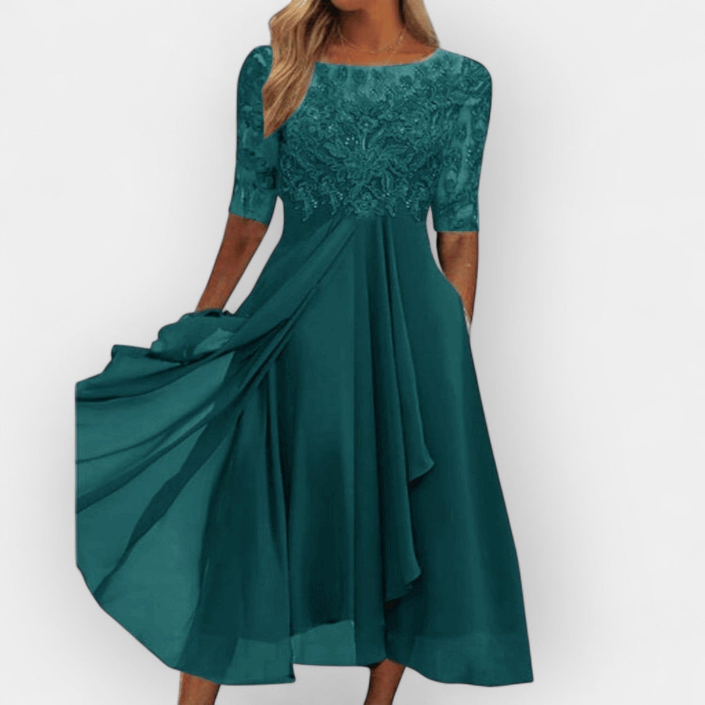 Damen Modern Festliches Kleid | Midi