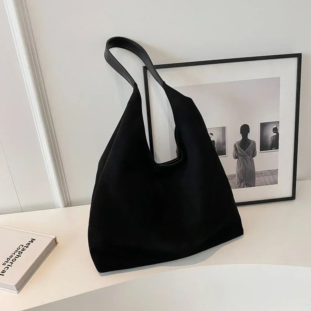 Women's Soft Tote Bag | Suede