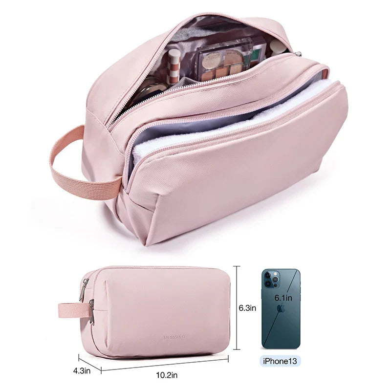 Wasserdichte Kosmetiktasche für Männer & Frauen | Leichte Kulturbeutel in S/M/L | Reiseaccessoire für Toilettenartikel & Make-up | Unisex Reiseorganizer