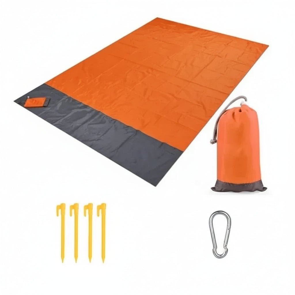 Extra große wasserdichte Outdoor-Stranddecke für Entspannung