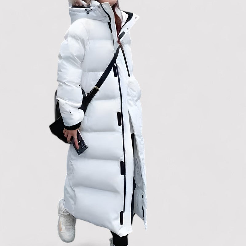 Women's Fluffy Puffer Jacket | Long