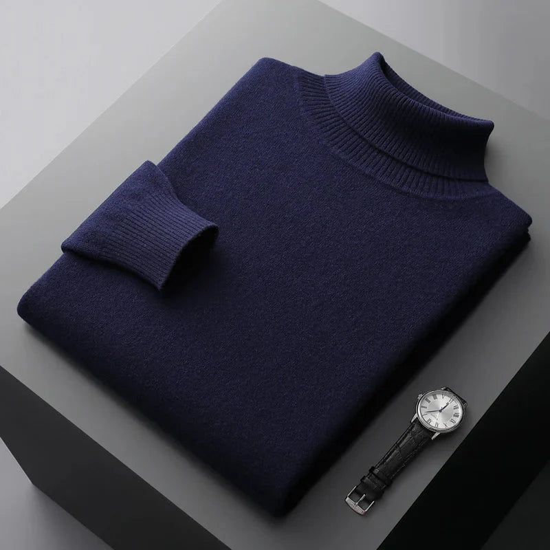 Men's Turtleneck Sweater | Warm