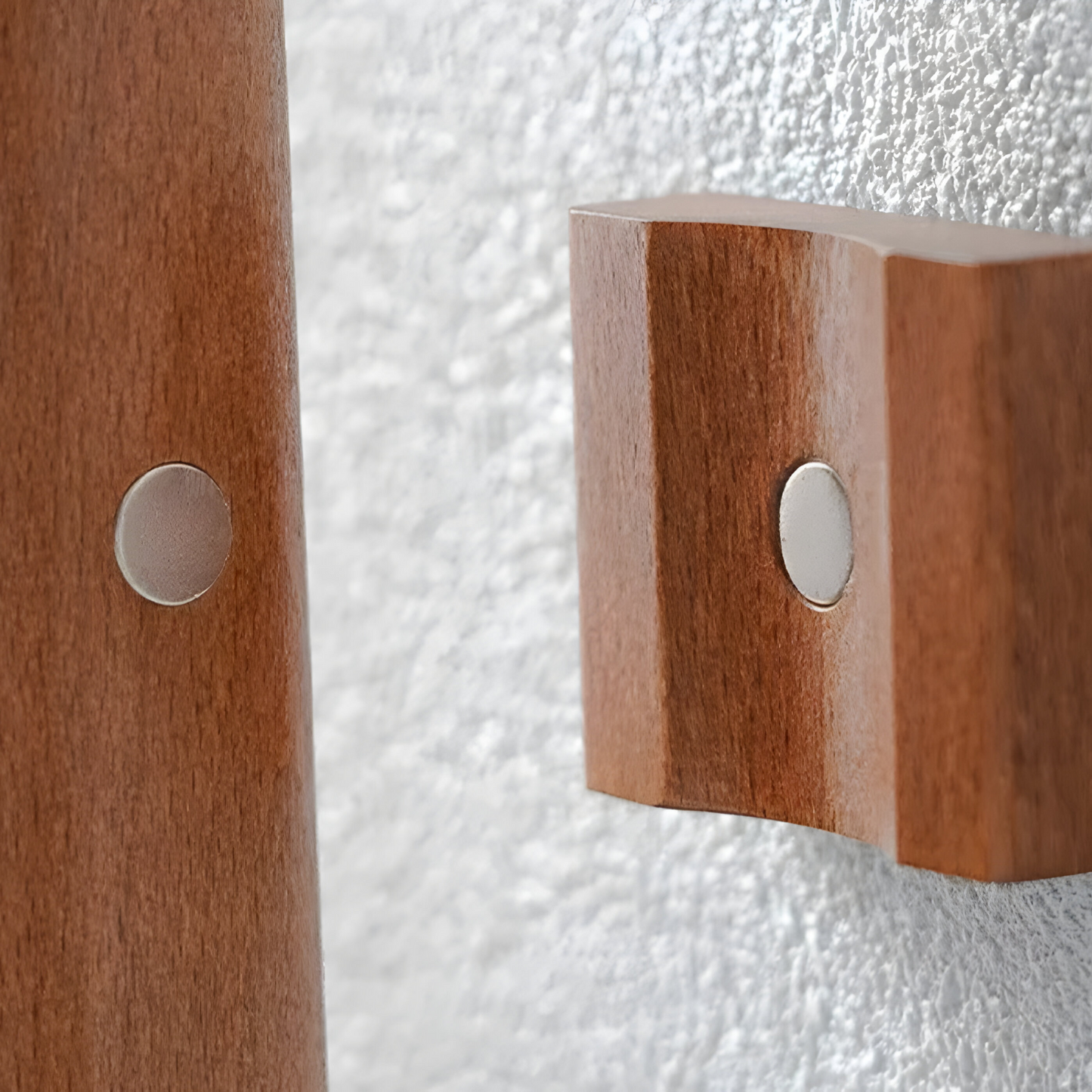 Magnetischer Holz Schuhanzieher mit langem Griff