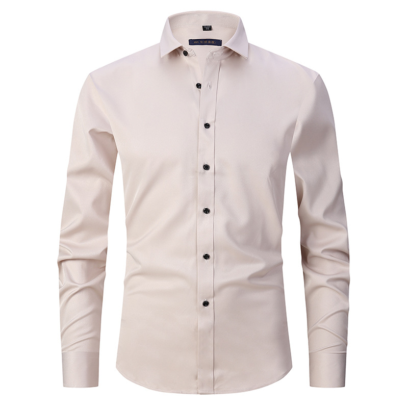 Herren Faltenfreies Hemd | Langarm
