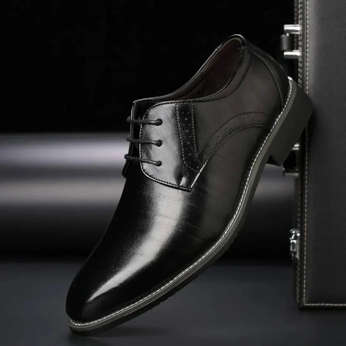 Herren Leder Oxford Schuhe | Klassische Schnürung