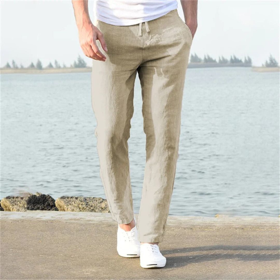 Men's Linen Pants | Slim