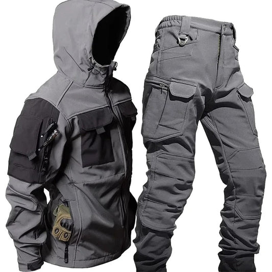 Men's Hooded Jacket and Pants | Waterproof