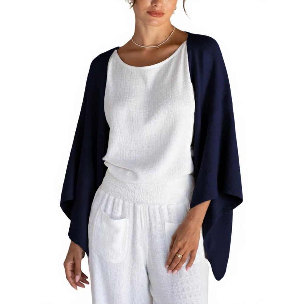 Strick-Cardigan mit Offener Front für Damen - Fatima