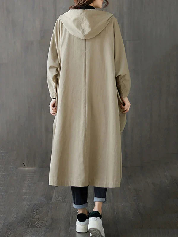 Women's Loose Coat | Large Pockets