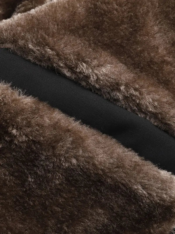 Men's Plush Lining Jacke | Dad's Wear