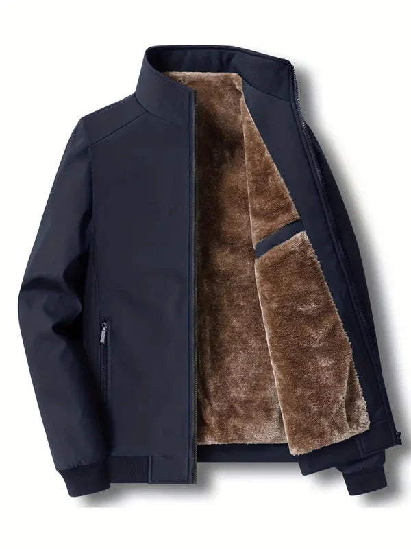 Men's Plush Lining Jacke | Dad's Wear