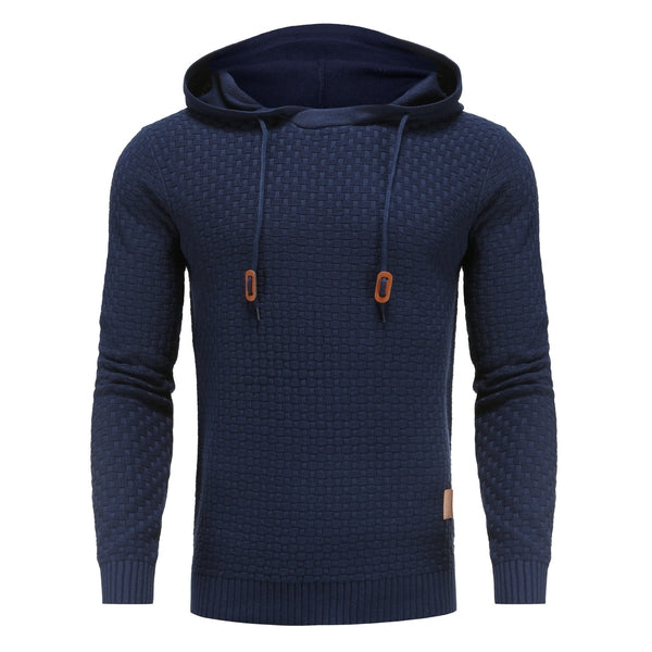 Men's Waffle Hoodie | Slimming