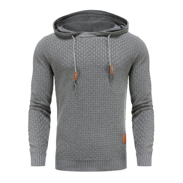 Men's Waffle Hoodie | Slimming