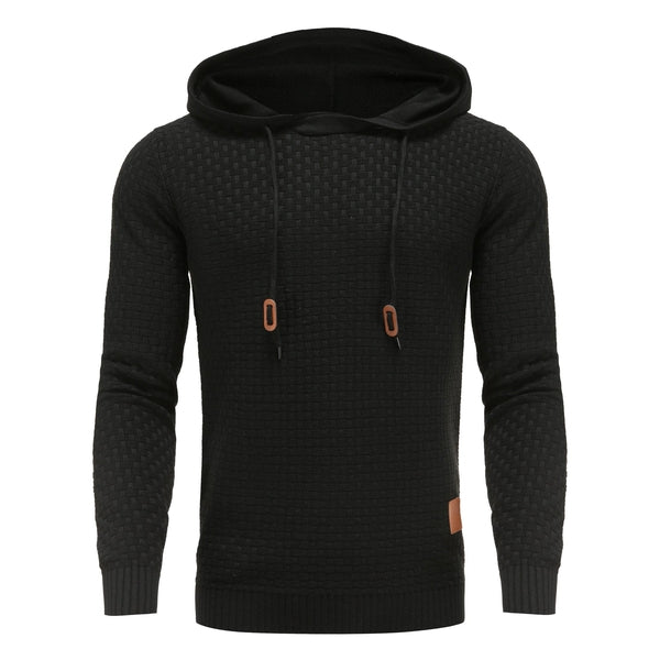 Men's Waffle Hoodie | Slimming