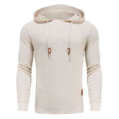 Men's Waffle Hoodie | Slimming