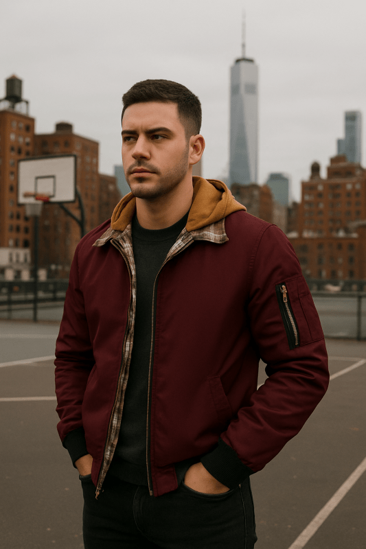 Men's Fake Two Pieces Jacket | Winter