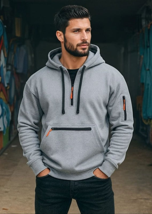 Men's Multiple Pockets Hoodie | Sports