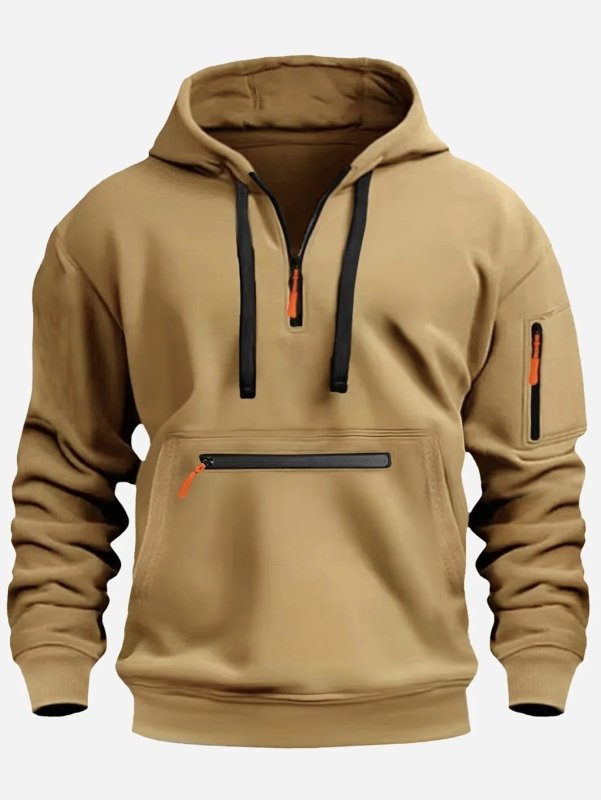 Men's Multiple Pockets Hoodie | Sports