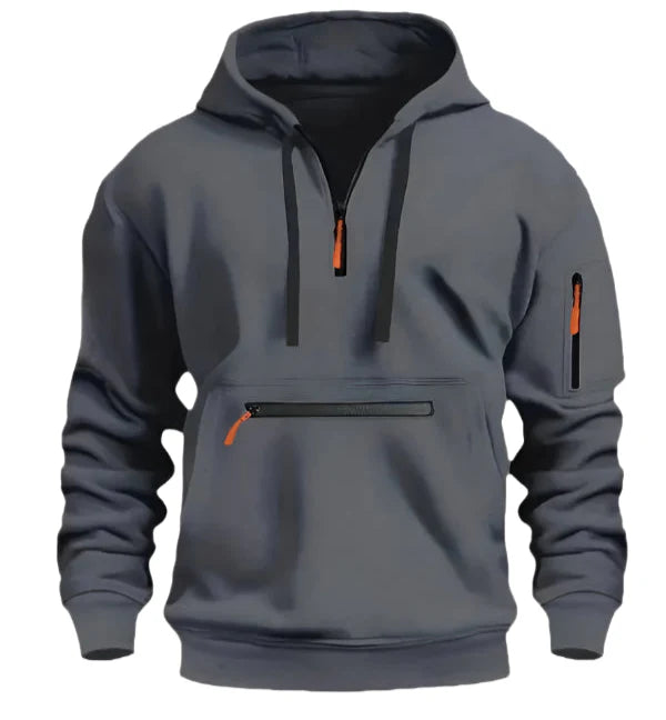 Men's Multiple Pockets Hoodie | Sports