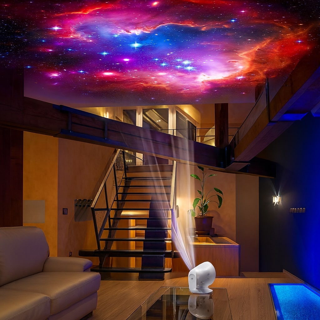 Sternenhimmel-Projektor | Beruhigender Sternenlicht-Projektor für Zuhause
