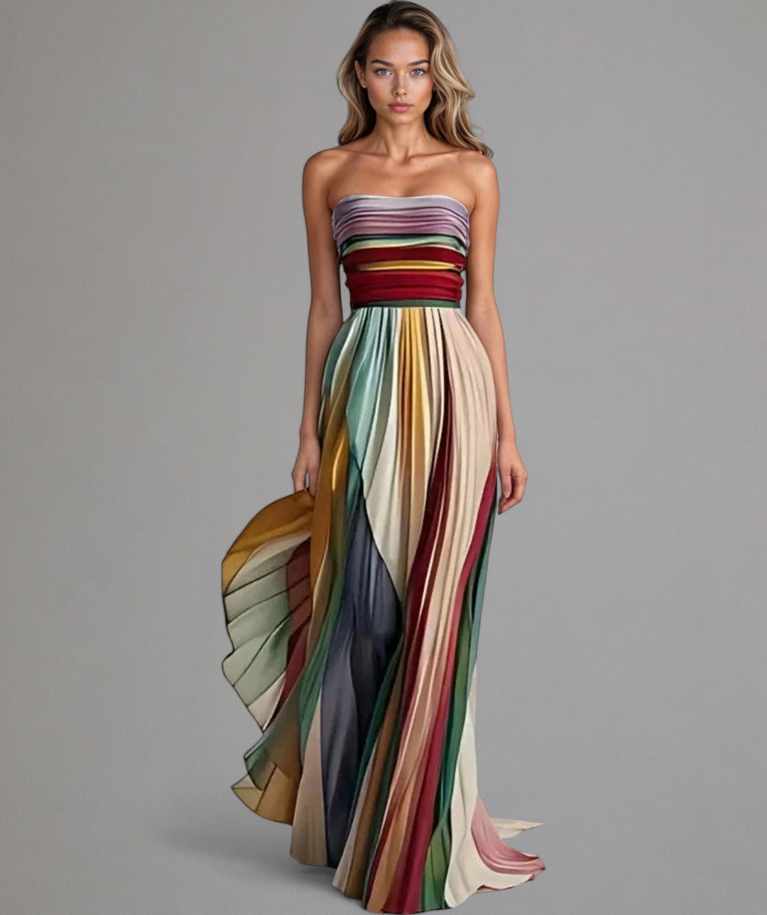 Damen Sommer Festliches Kleid | Maxi