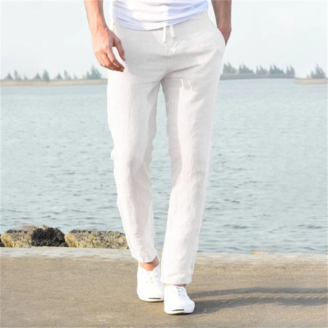 Men's Linen Pants | Slim