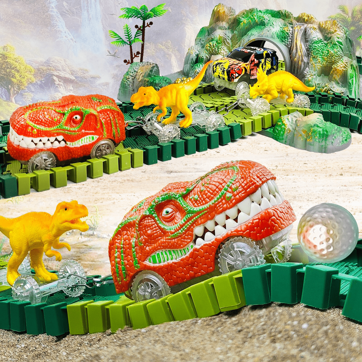 Expresszug – Dinosaurier-Abenteuer für kreatives Spielen