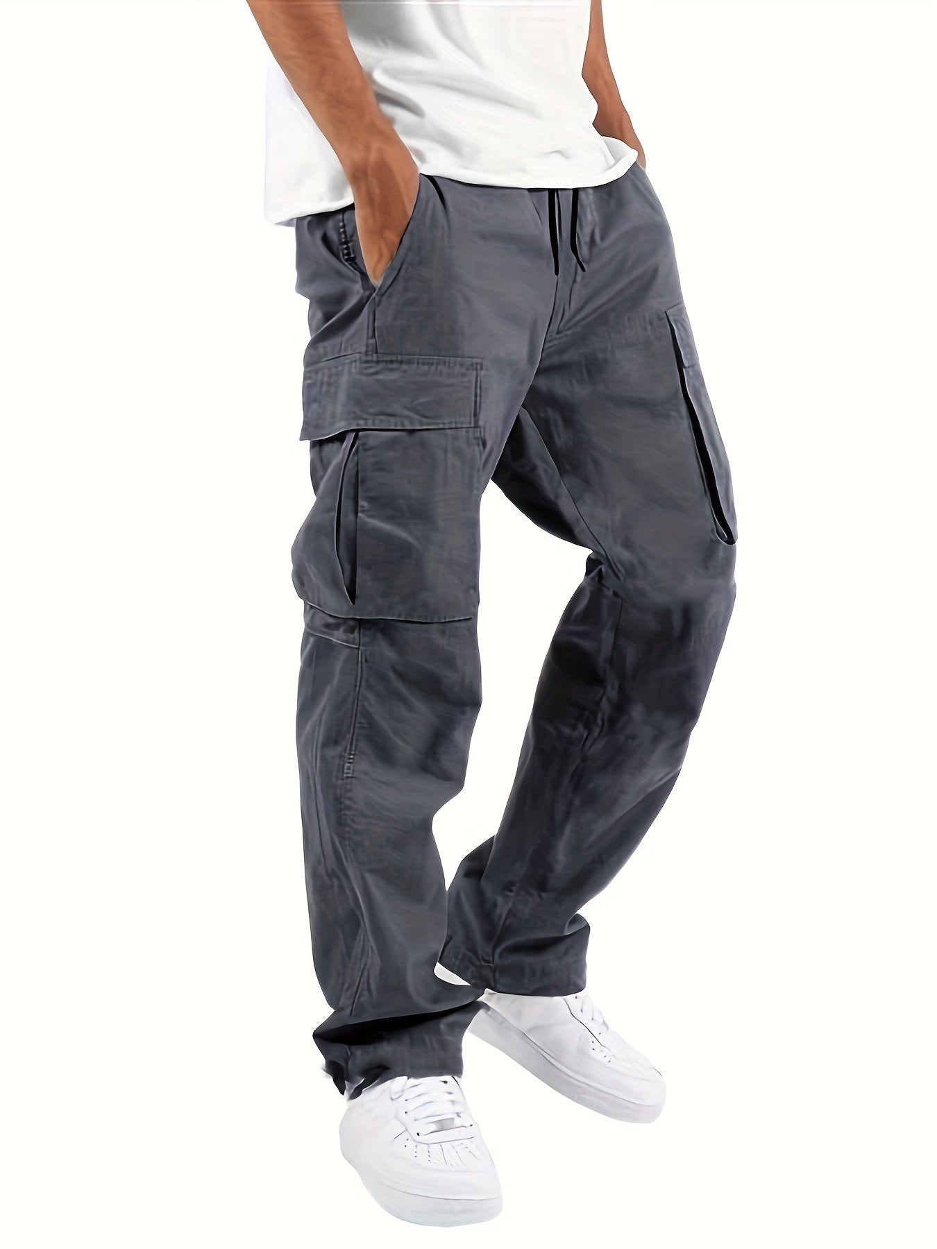 Herren Baggy Cargo-Hosen | Lang