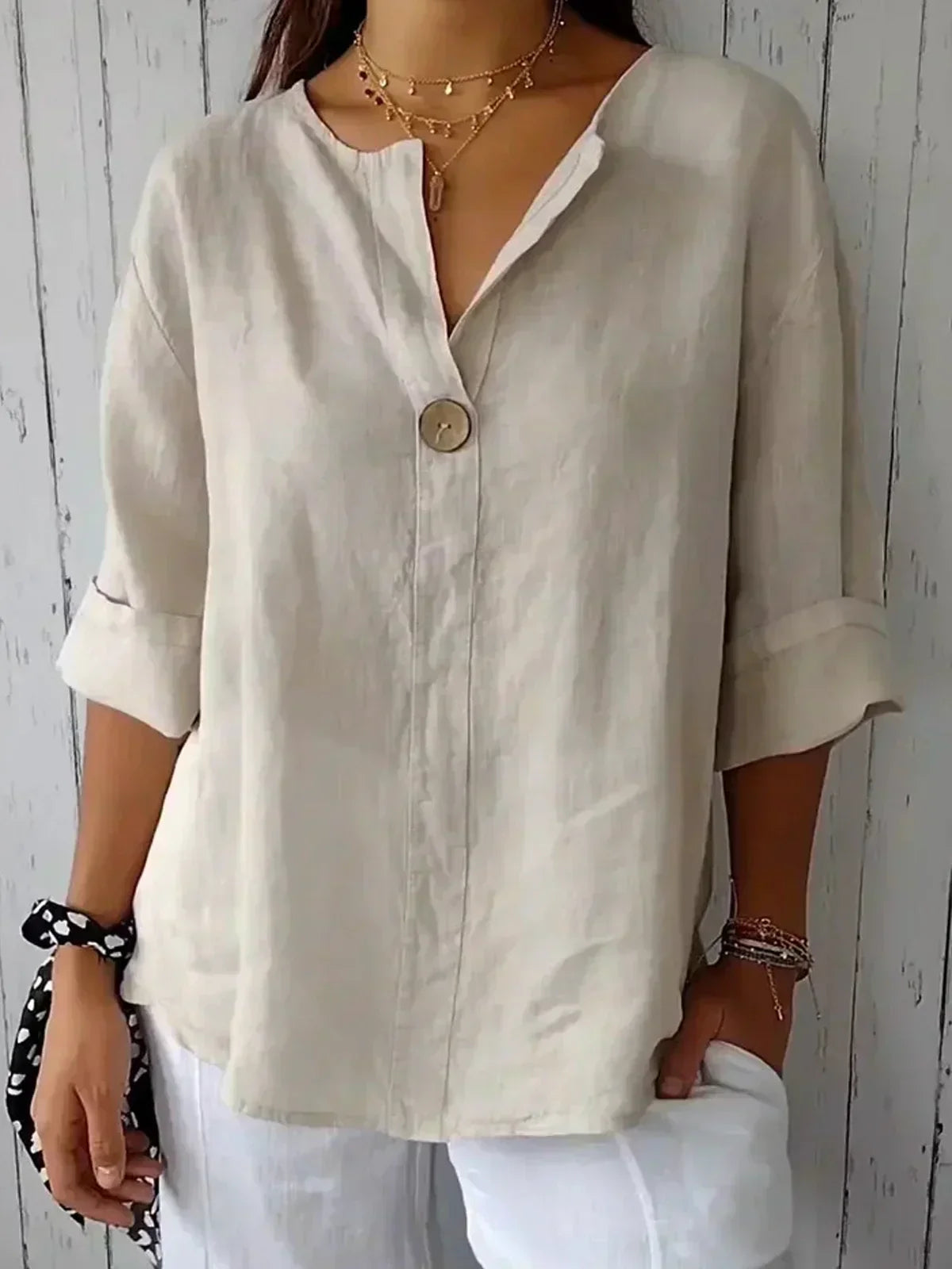 Damen Elegante Bluse | Langarm