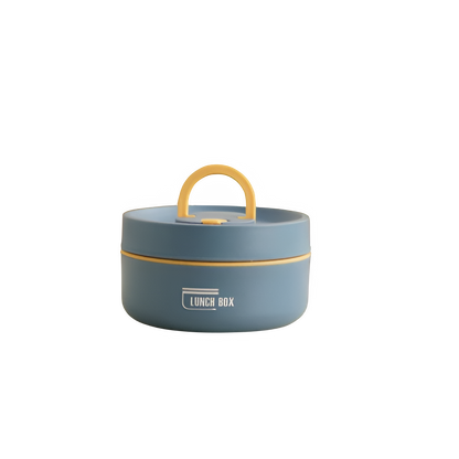 Isolierte Lunchbox mit mehrschichtigen Fächern und auslaufsicherem Design | Mit Tragetasche